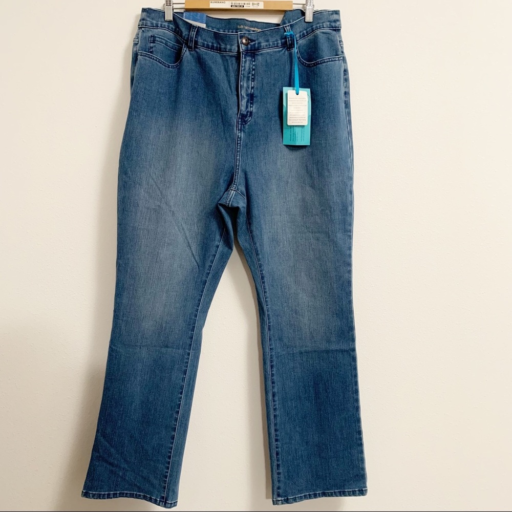NWT Soft Surroundings Triple S Jeans, classic jeans, lycra fabric 20W